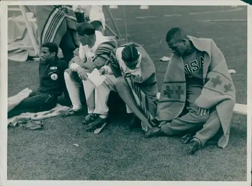 Foto Olympia 1936, 400m Läufer, Williams