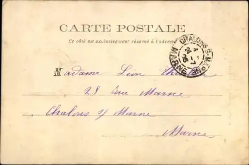 Ak Laon Aisne, Montée du Funiculaire