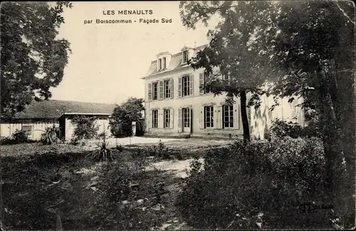 Ak Boiscommun Loiret, Les Menaults