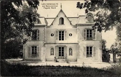 Ak Boiscommun Loiret, Les Menaults