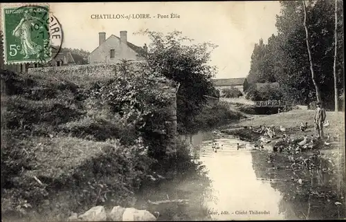 Ak Chatillon Loiret, Pont Élie