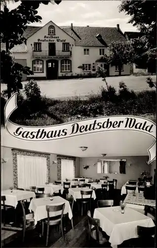 Ak Pfaffenheck Nörtershausen im Hunsrück, Gasthof Deutscher Wald, Bes. P. Bildhauer