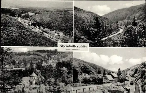 Ak Rheinböllerhütte Guldenbachtal, Blick auf den Ort