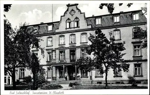 Ak Bad Salzschlirf Osthessen, Sanatorium St. Elisabeth