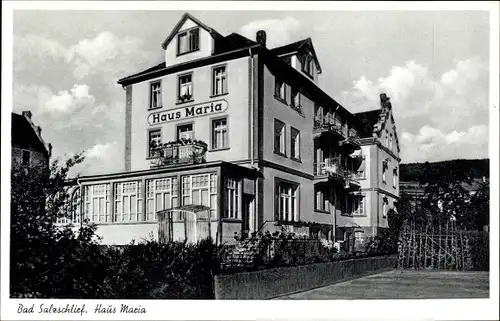 Ak Bad Salzschlirf Osthessen, Haus Maria