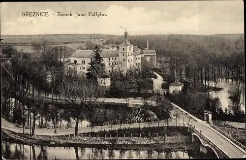 Ak Březnice Bresnitz Mittelböhmen, Zamek Jana Palfyho