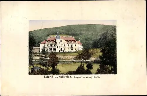 Ak Lazne Luhačovice Bad Luhatschowitz Region Zlin, Augustiniansky dum