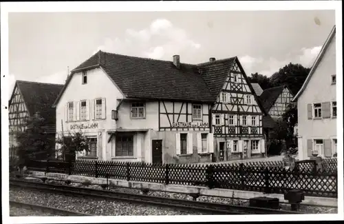 Ak Auerbach Elztal im Odenwald, Pension zum Lamm