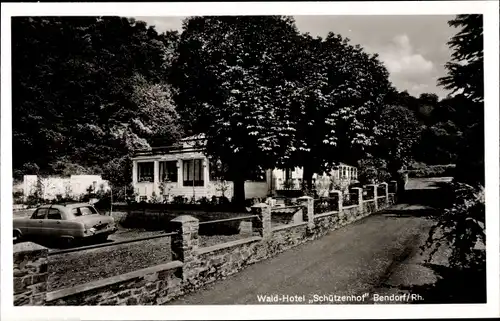 Ak Bendorf am Rhein, Waldhotel Schützenhof