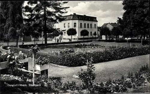 Ak Bendorf am Rhein, Stadtpark