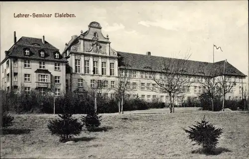 Ak Lutherstadt Eisleben, Lehrerseminar