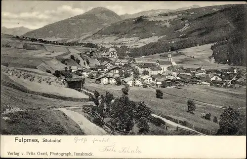 Ak Fulpmes in Tirol, Panorama