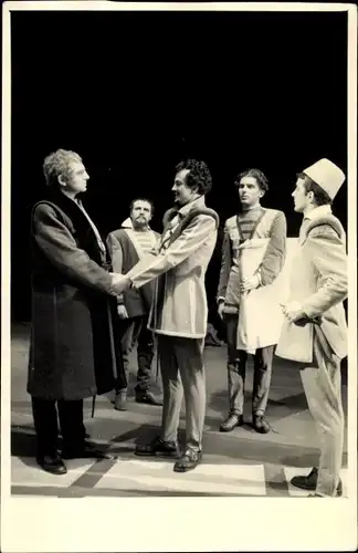 Foto Theaterszene, Die Verschwörung des Fiesco zu Genua, Friedrich Schiller, Fotograf Walter Wolff