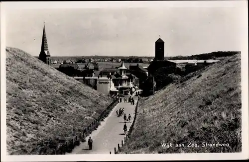 Ak Wijk aan Zee Beverwijk Nordholland, Strandweg