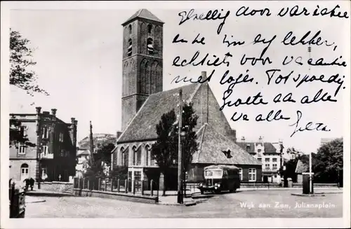 Ak Wijk aan Zee Beverwijk Nordholland, Julianaplein