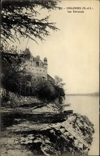 Ak Chalonnes Maine et Loire, Les Terrasses