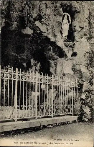 Ak Le Longeron Maine-et-Loire, La Grotte de Lourdes