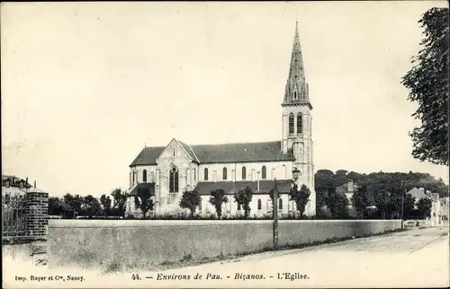 Ak Bizanos Pyrénées-Atlantiques, L'Eglise