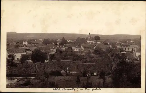 Ak Abos Pyrénées Atlantiques, Vue generale