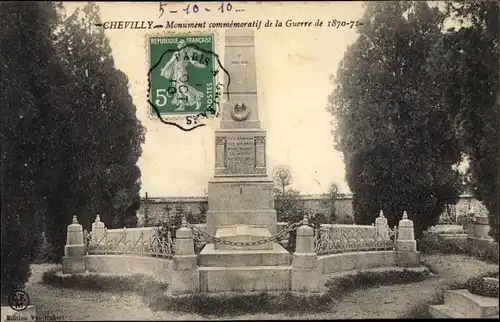 Ak Chevilly Loiret, Kriegerehrenmal