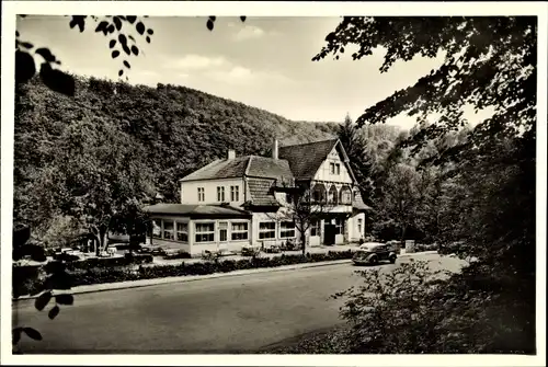 Ak Kohlstädt Schlangen NRW, Waldhotel Bärental, Inhaber Hans Nentwig, Teutoburger Wald