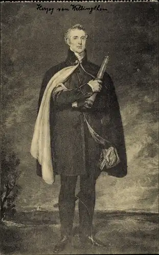 Künstler Ak Arthur Wellesley, 1. Duke of Wellington, Portrait