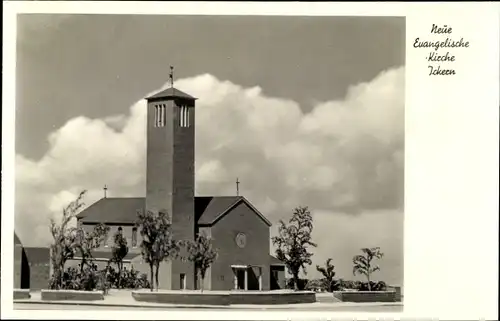 Ak Ickern Castrop Rauxel, Neue Ev. Kirche