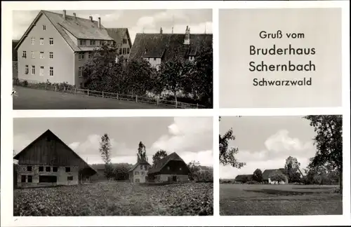 Ak Schernbach Seewald im Schwarzwald, Bruderhaus
