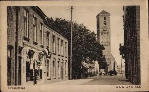 Ak Wijk aan Zee Beverwijk Nordholland, Zwaanstraat