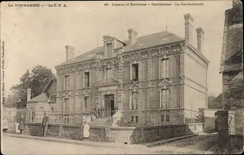 Ak Cambremer Calvados, La Gendarmerie