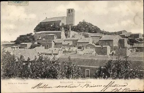 Ak Bollène Vaucluse, Haute Ville