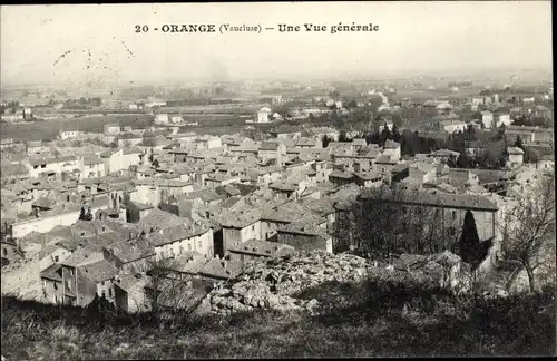 Ak Orange Vaucluse, Une Vue Generale
