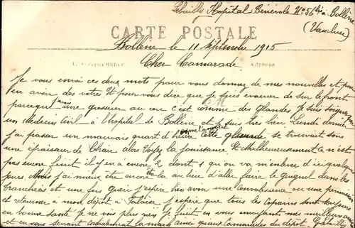 Ak Bollène Vaucluse, Vue Panoramique prise de la Tour