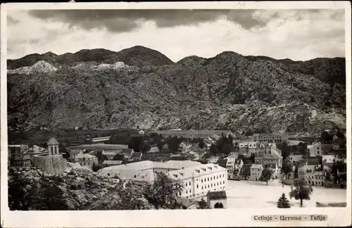 Ak Цетиње Cetinje Montenegro, Panorama