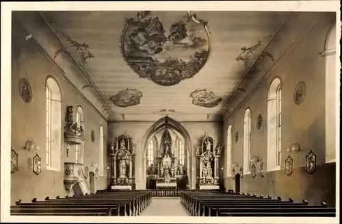 Ak Zell am Harmersbach Schwarzwald Baden, Wallfahrtskirche, Maria zu den Ketten