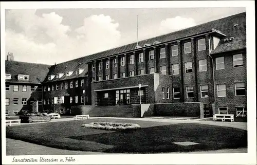 Ak Utersum Insel Föhr Nordfriesland, Sanatorium