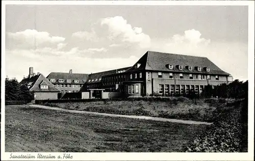 Ak Utersum Insel Föhr Nordfriesland, Sanatorium