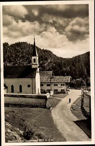 Ak Glashütte Kreuth am Tegernsee Oberbayern, Kirche