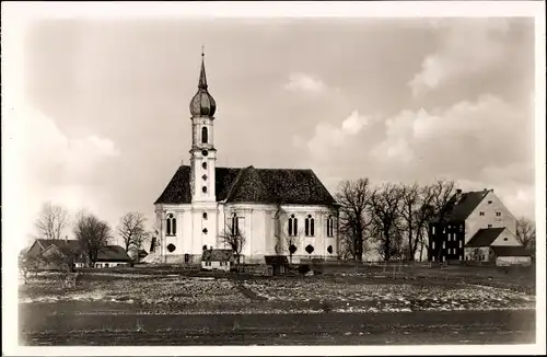 Ak Vilgertshofen in Oberbayern, Wallfahrtskirche z. schmerzhaften Muttergottes