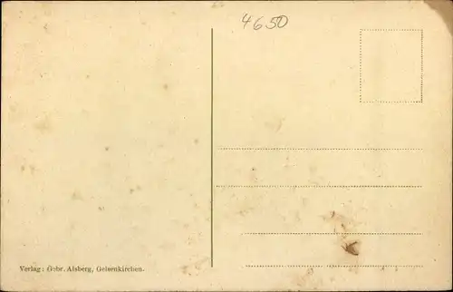 Ak Gelsenkirchen im Ruhrgebiet, Postamt Bahnhofsplatz