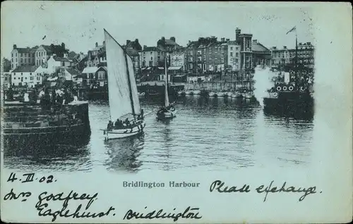 Ak Bridlington East Riding of Yorkshire, Harbour