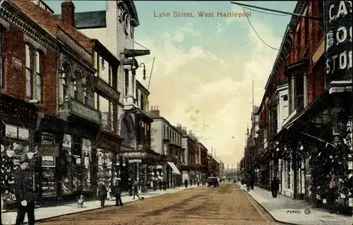 Ak West Hartlepool North East England, Lynn Street