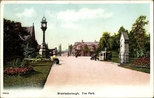 Ak Middlesbrough North Yorkshire, The Park