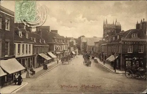 Ak Wimborne Dorset England, High Street