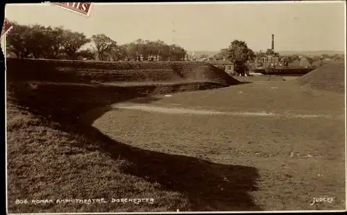 Ak Dorchester Dorset England, Roman Amphitheatre