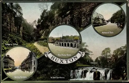 Ak Buxton Derbyshire East Midlands, The Pump Room, Spring Gardens