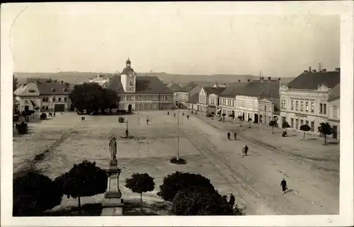 Ak Holice v Čechách Holitz Region Pardubice, Namesti