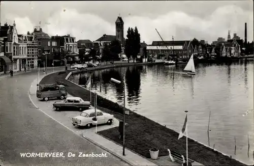 Ak Wormerveer Nordholland, De Zaanbocht