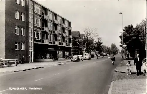 Ak Wormerveer Nordholland, Wandelweg