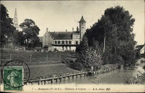 Ak Arques Pas de Calais, Le Chateau